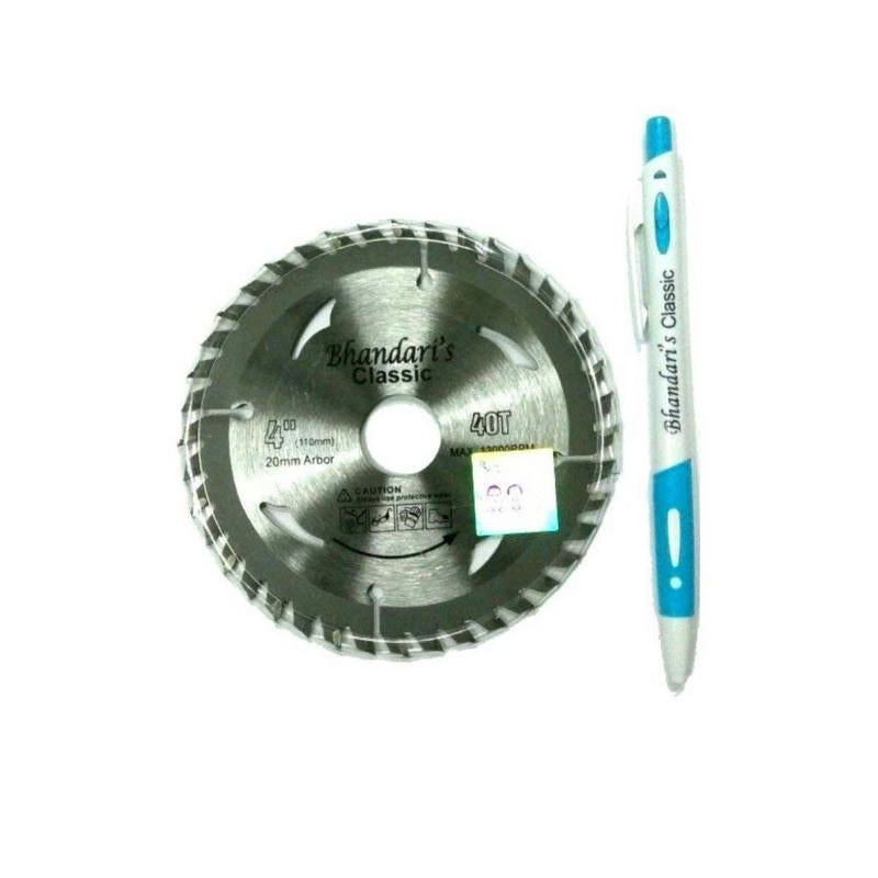 JON BHANDARI TCT BLADE FOR PLYWOOD WITH PEN 7 X 40 T-080