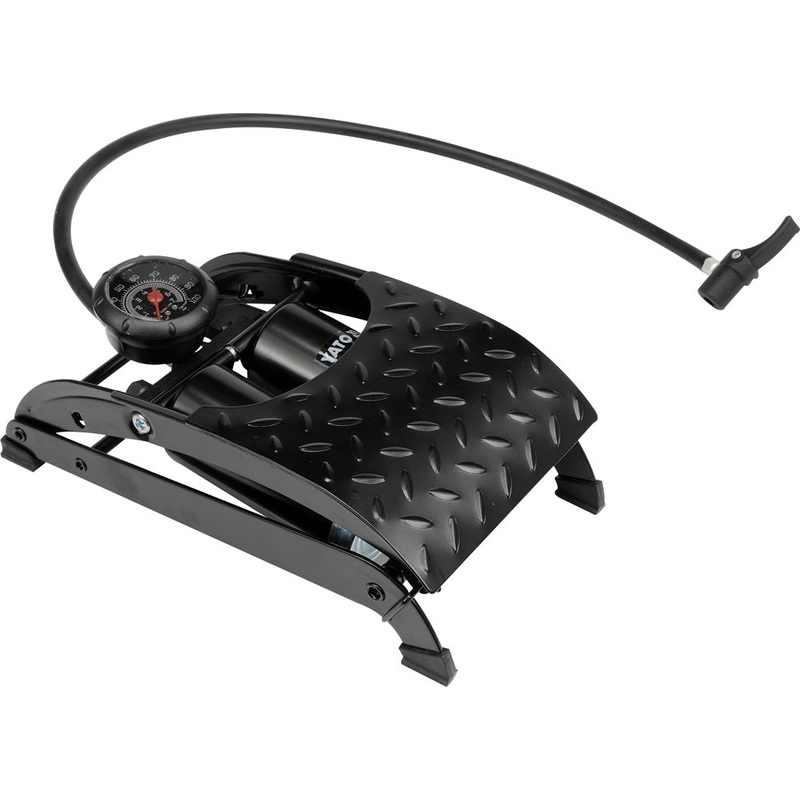 YATO FOOT PUMP WITH GAUGE YT-7350