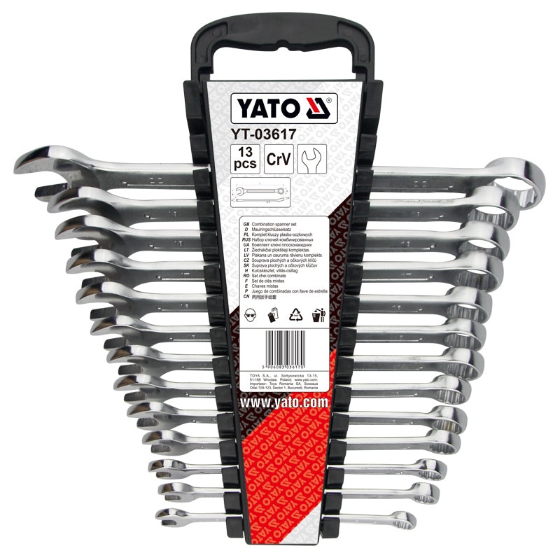 YATO YT-03617 COMBINATION SPANNER SET