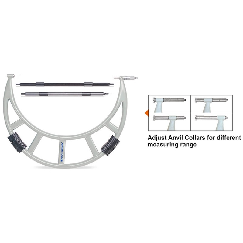YAMAYO ADJUSTABLE OUTSIDE MICROMETER 700-800 MM