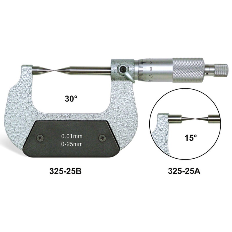 YAMAYO POINT OUTSIDE MICROMETER 0-25 MM (15 DEGREE)