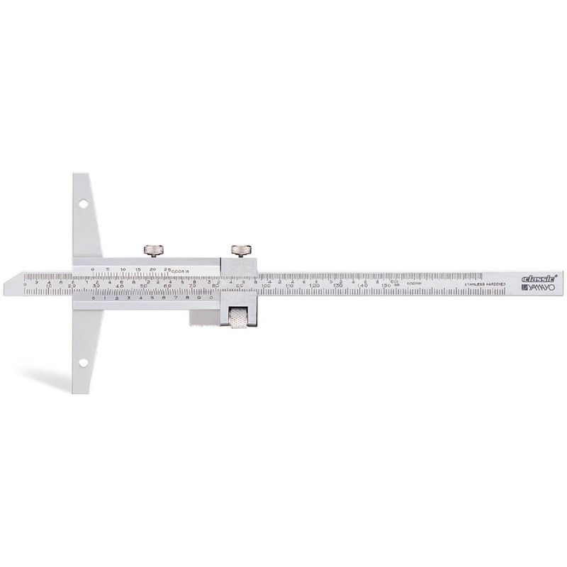 YAMAYO VERNIER DEPTH CALIPER 200MM 8 INCH