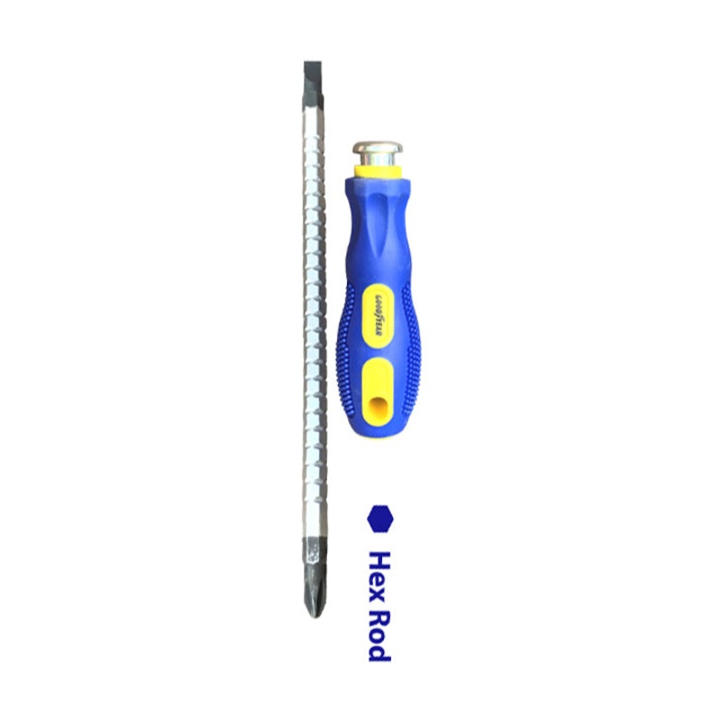 GOOD YEAR GY10593 2 IN 1 ADJUSTABLE SCREW DRIVER