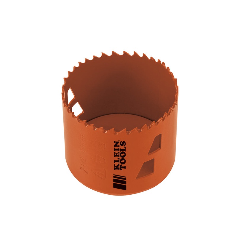 KLEIN TOOLS Bi-Metal Hole Saw, 2-1/2-Inch