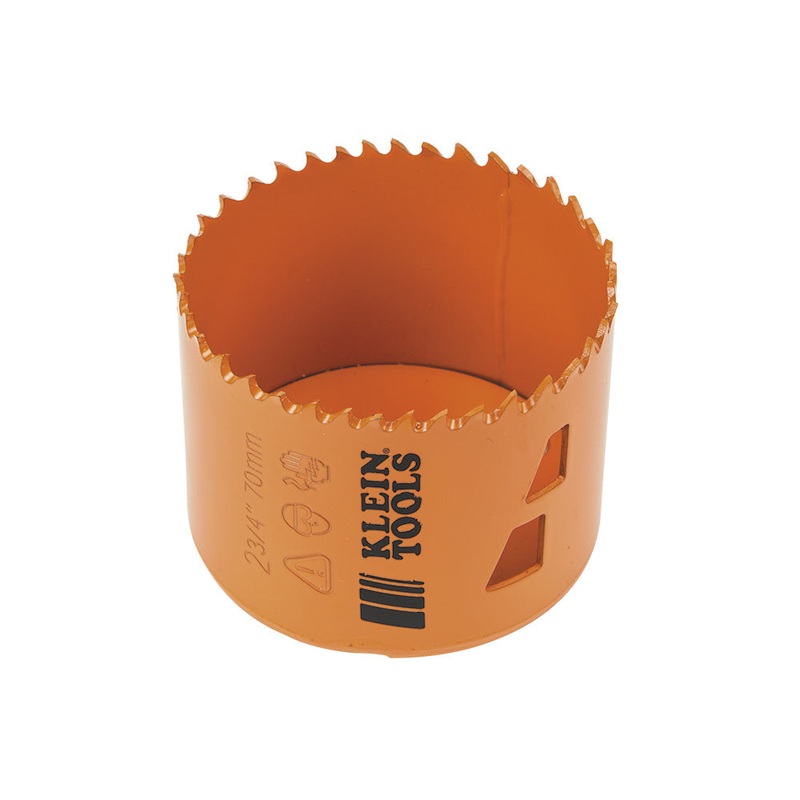 KLEIN TOOLS Bi-Metal Hole Saw, 2-3/4-Inch