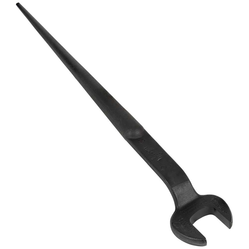 KLEIN TOOLS Spud Wrench 1-1/16 Nominal Opening for Heavy Nut
