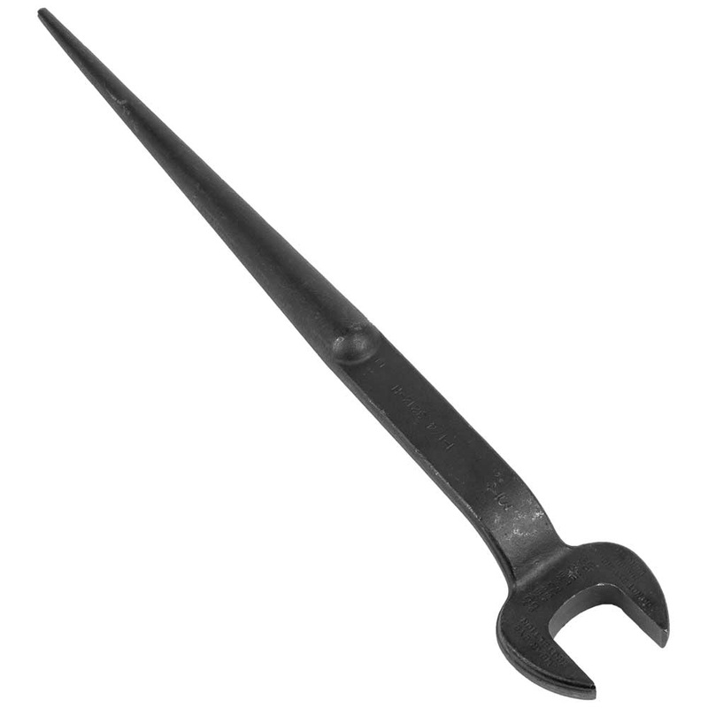 KLEIN TOOLS Spud Wrench 1-1/4-Inch Nominal Opening for Heavy Nut