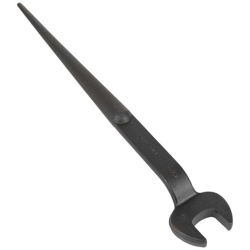 KLEIN TOOLS Spud Wrench, 1-1/8-Inch Nominal Opening for Regular Nut