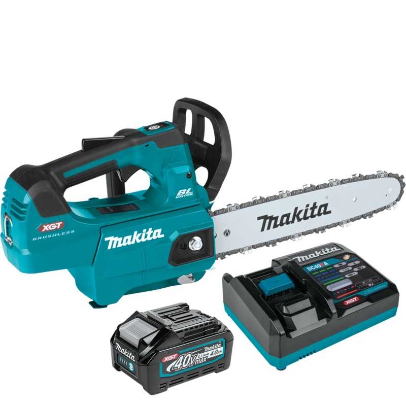 MAKITA 40V MAX XGT 12" Top Handle Chain Saw Kit