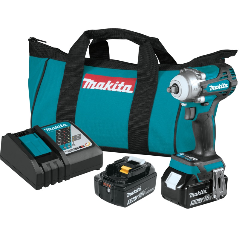 MAKITA 18V LXT 4Speed 3/8" Sq. Drive Impact Wrench w/ Friction Ring Anvil Kit