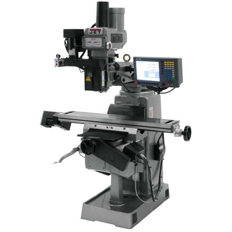 JET JTM-949EVS/230 Mill w/ 3-Axis ACU-RITE G-2 MILLPWR CNC