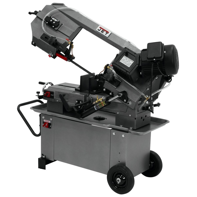JET 8" X 12" Horizontal/Vertical Geared Head Band Saw | HBS-812G