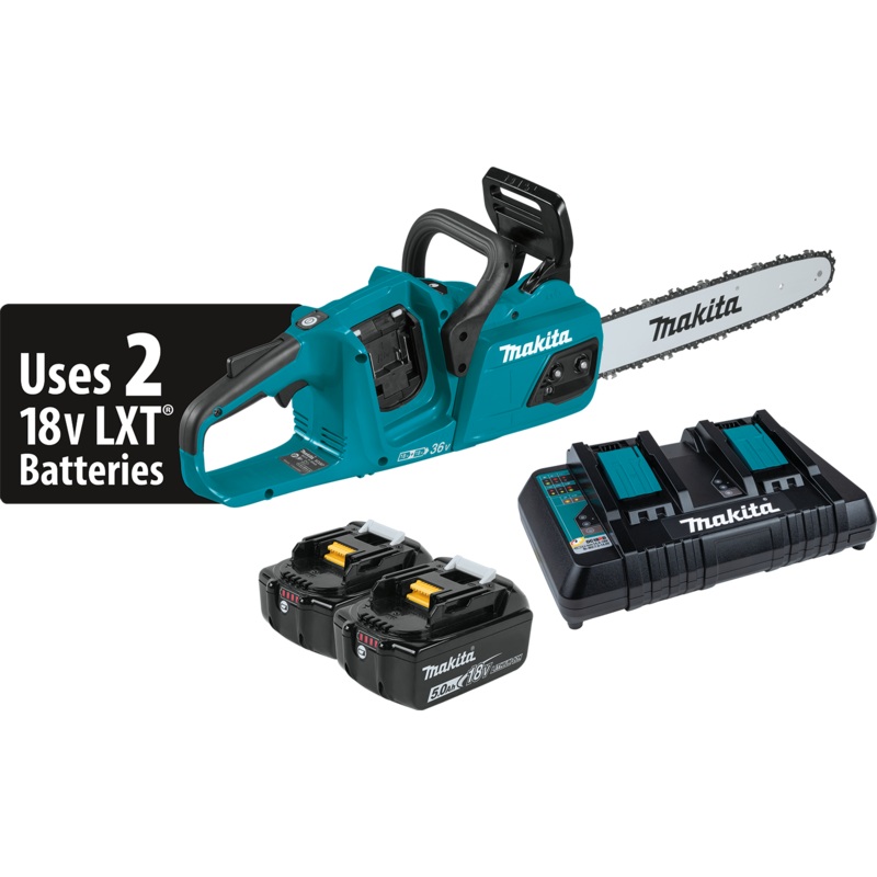 MAKITA 36V (18V X2) LXT 14" Chain Saw Kit