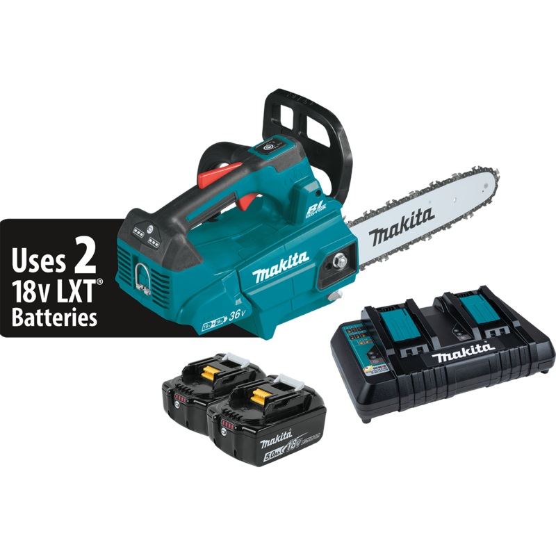 MAKITA 36V (18V X2) LXT 14" Top Handle Chain Saw Kit