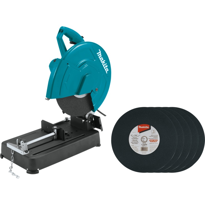 MAKITA 14" CutOff Saw w/ 5 CutOff Wheels