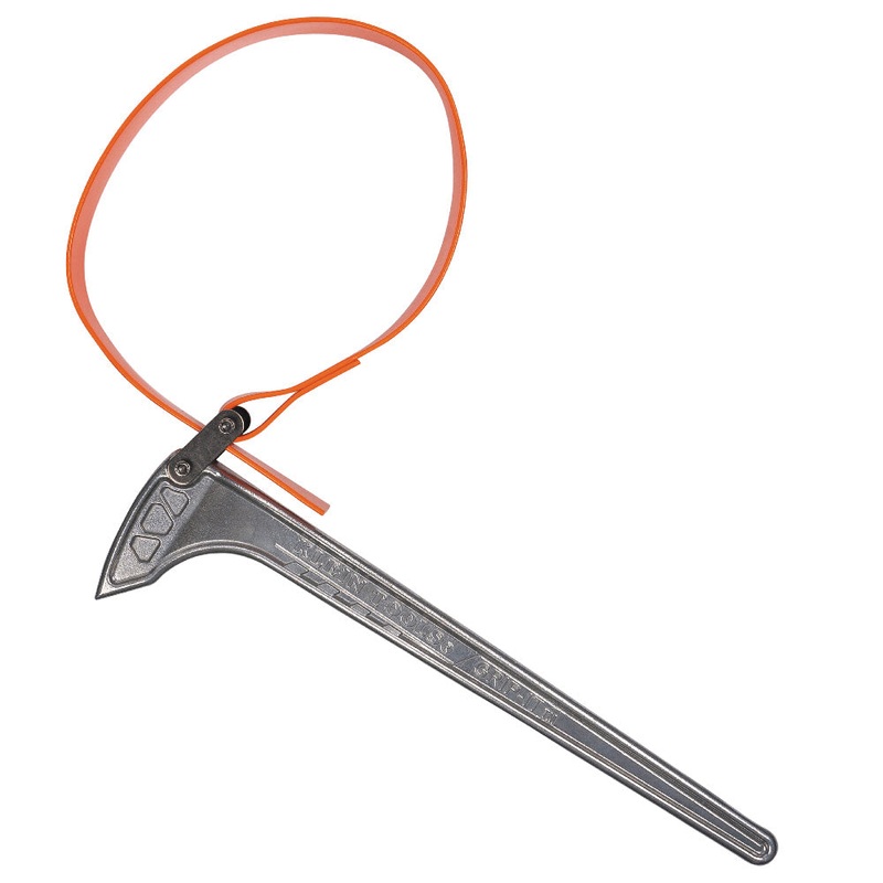 KLEIN TOOLS GRIP-IT 18" Handle Strap Wrench, 3" - 10"