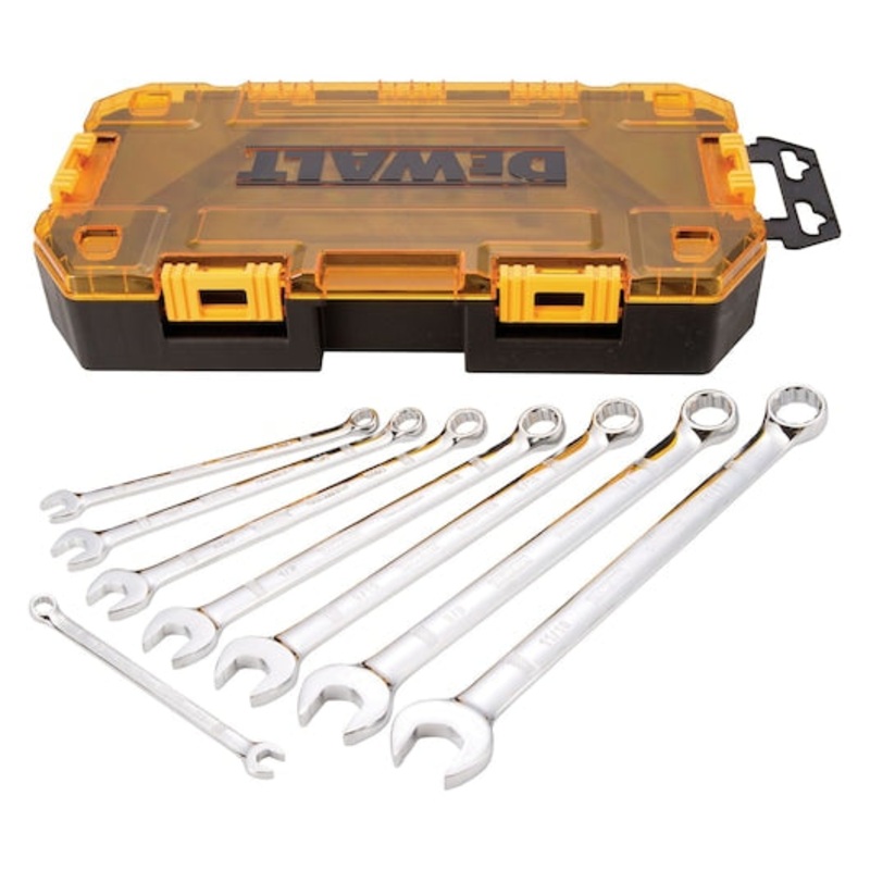 DEWALT 8 PC. Combination Wrench Set - SAE