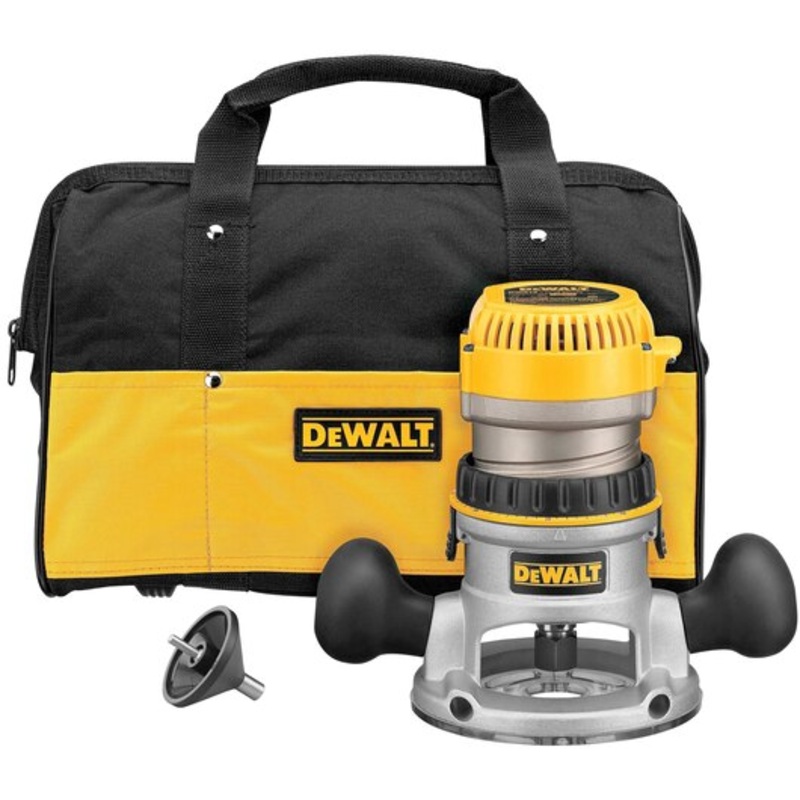 DEWALT 1-3/4 HP Fixed Base Router Kit