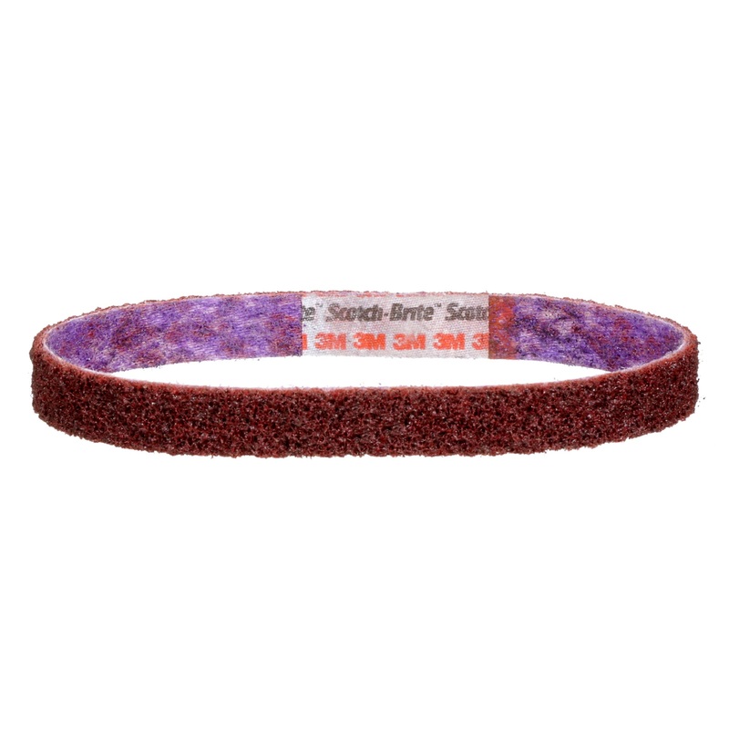 Scotch-Brite Durable Flex Belt, DF-BL, A/O Medium, 4 in x 146 in