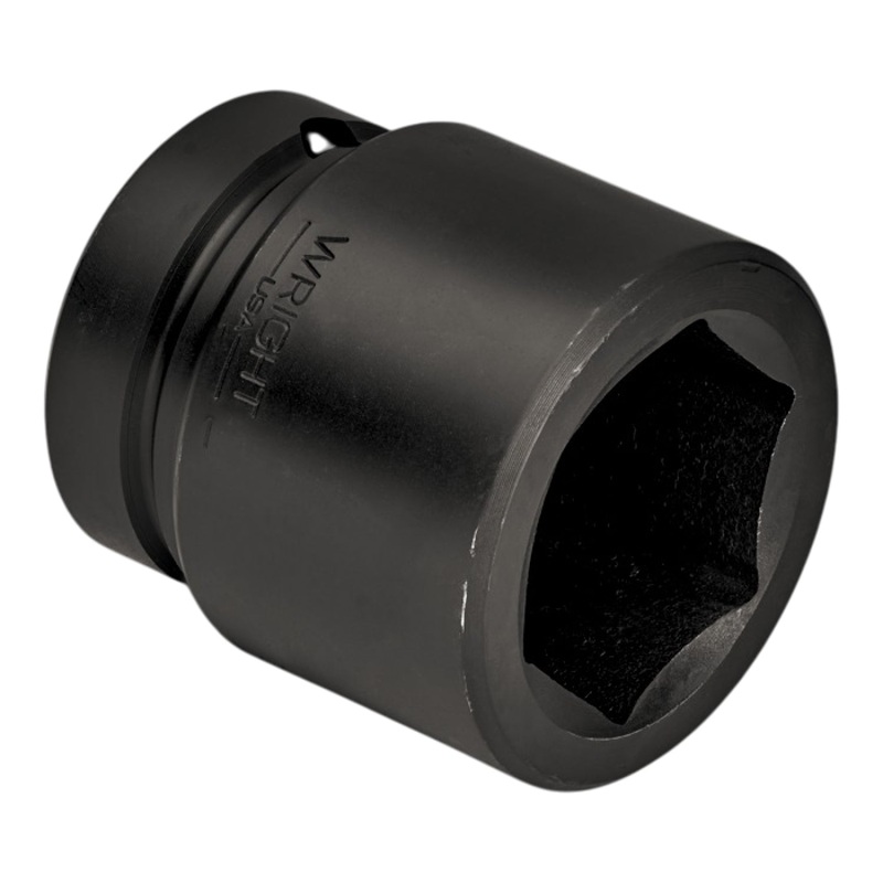 Wright Tool 8878  1" Drive 6 Point Standard Impact Socket - 2-7/16"