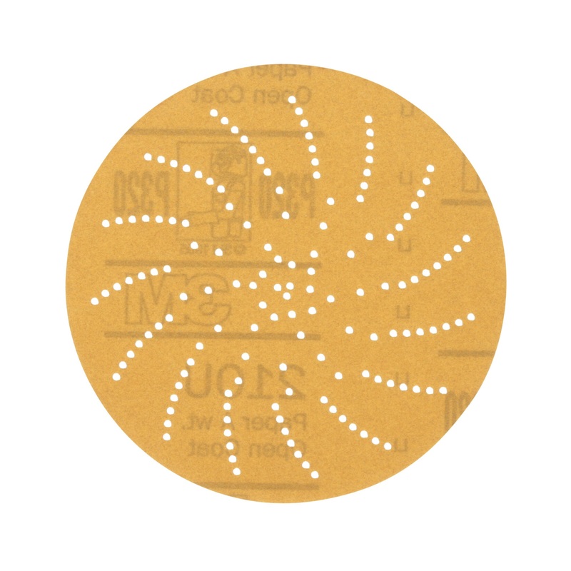 3M Hookit Paper Disc 210U, P400 A-weight, 3 in, Die 300LG, CleanSanding