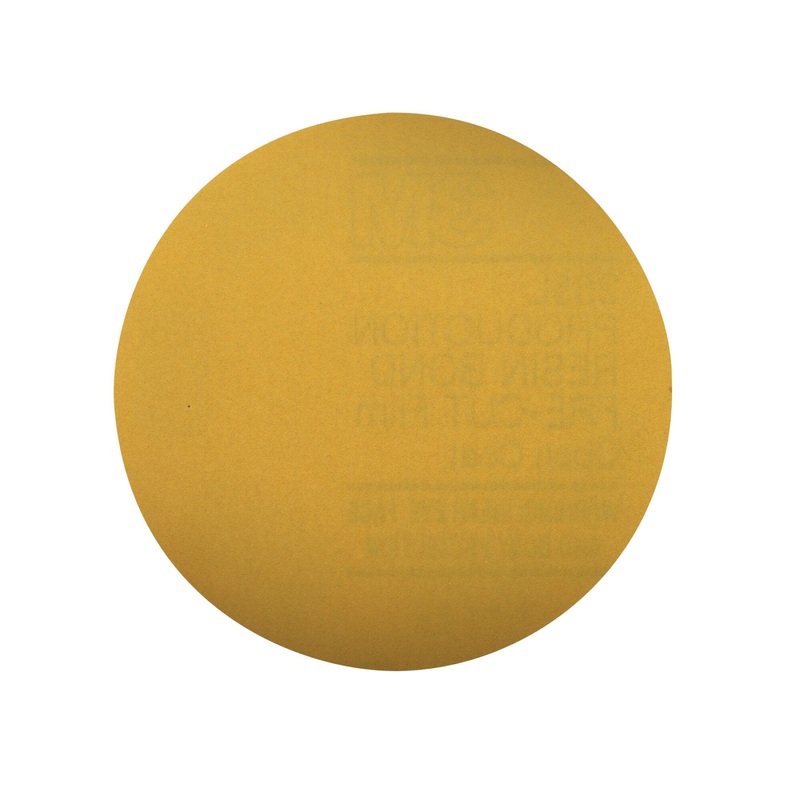 3M Stikit Gold Paper Disc 216U, P180 A-weight, 1-1/4 in x NH, Die 125C