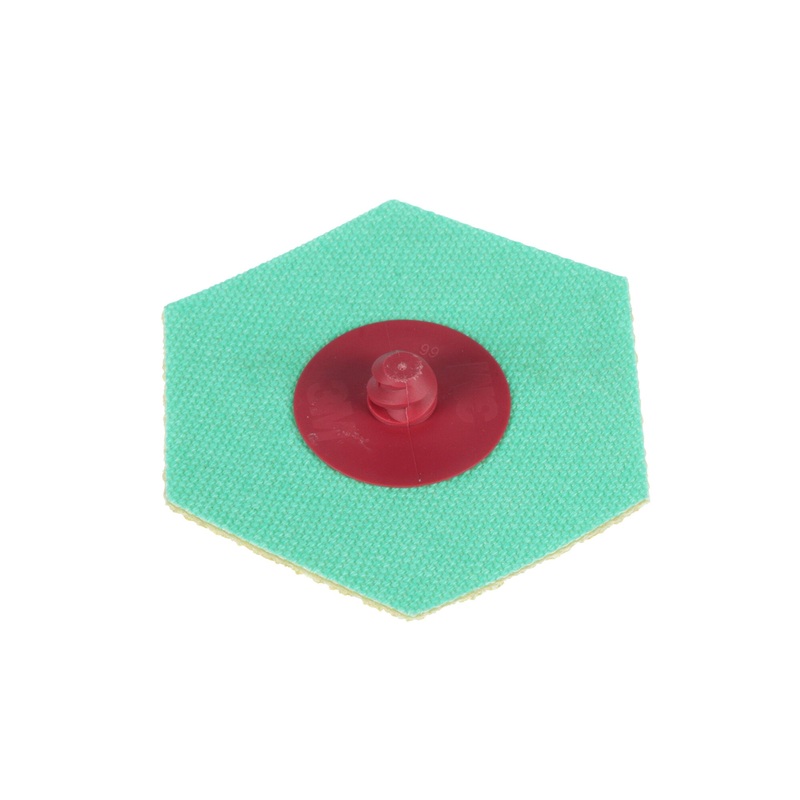 3M Roloc Diamond Cloth Disc 674W, 220 Mesh, TR, 3 in, Die HX300, Hexagon