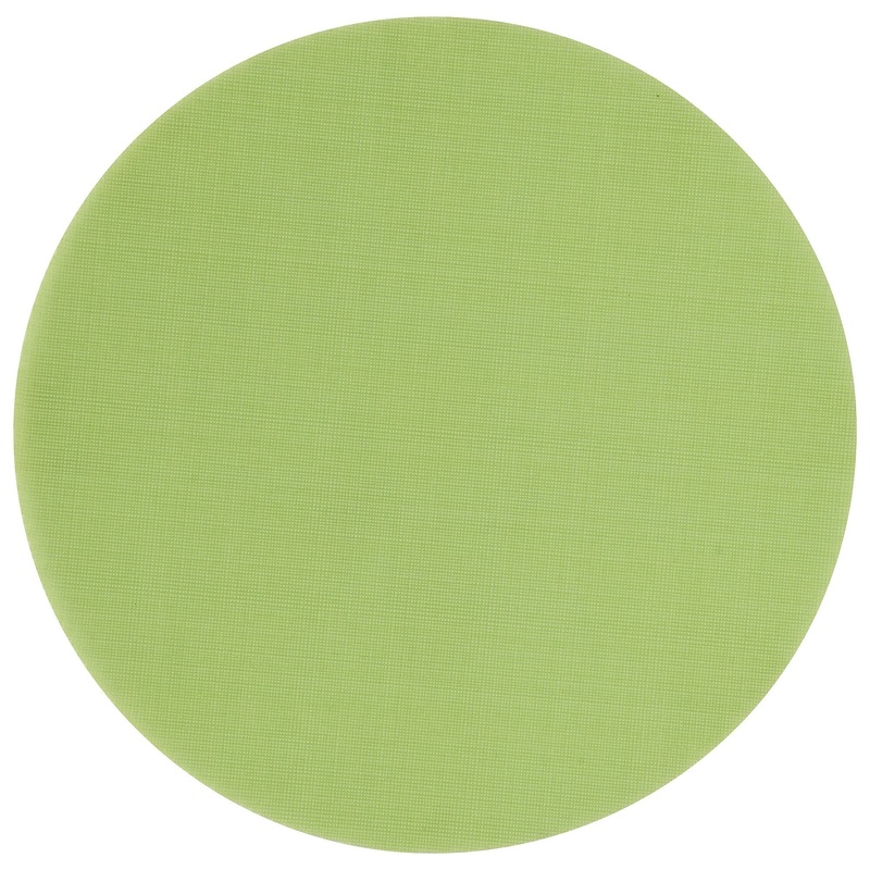 3M Trizact Hookit Film Disc 268XA, A35 3MIL, Green, 7 in x 3/8 in,Die 700FF