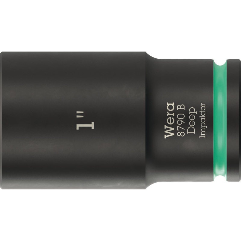 Wera 8790 B Impaktor Deep Socket with 3/8" drive, 1"