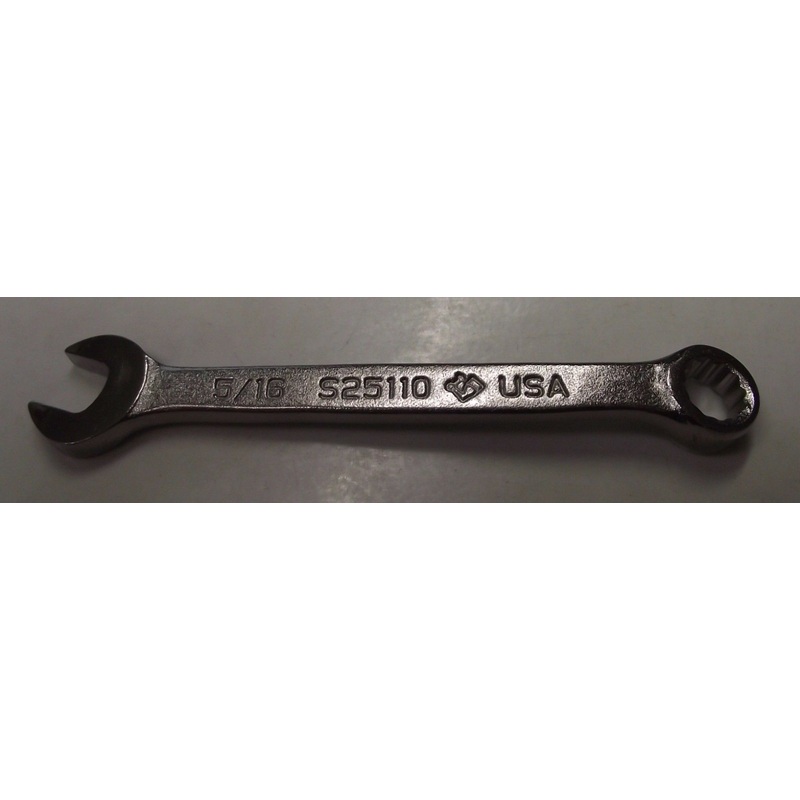 Armstrong S25110 5/16" 12 Pt Short Satin Combination Wrench USA