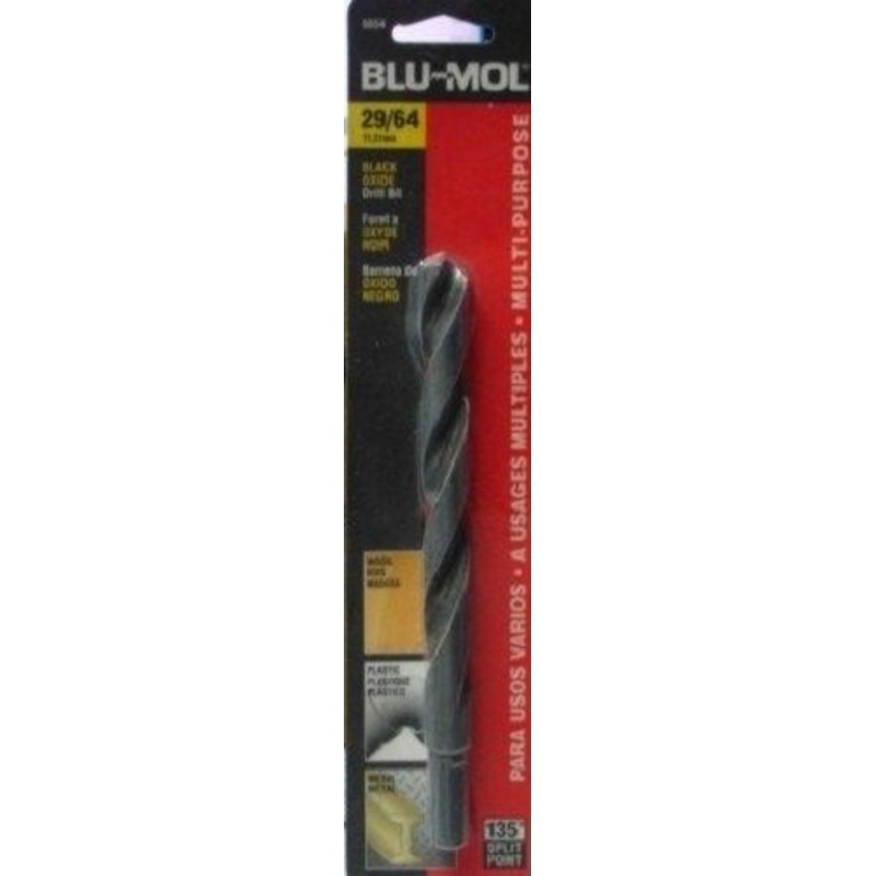 Blu-Mol 29/64" High Speed Drill Bit 6654