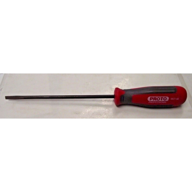 Stanley Proto J88216B Proto Super Proto Slotted Round Cabinet Screwdriver USA
