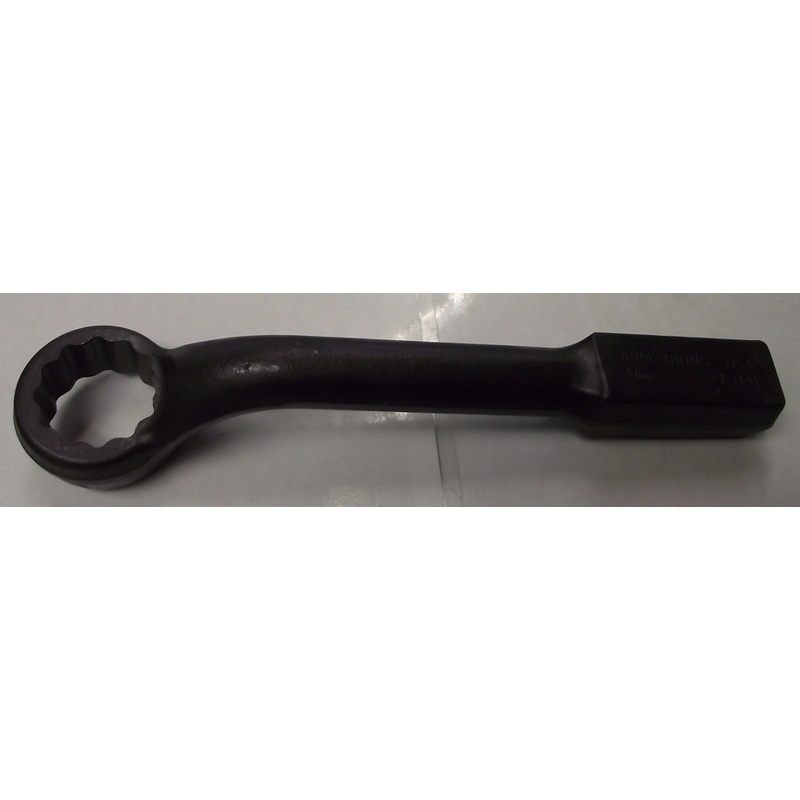 Armstrong 59-041 41mm Black Oxide 12 Point 45 Degree Offset Striking Wrench USA