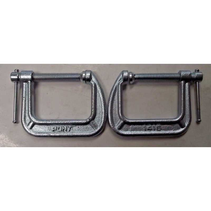 Pony 1415 2pk 1-1/2" C-Clamp Set