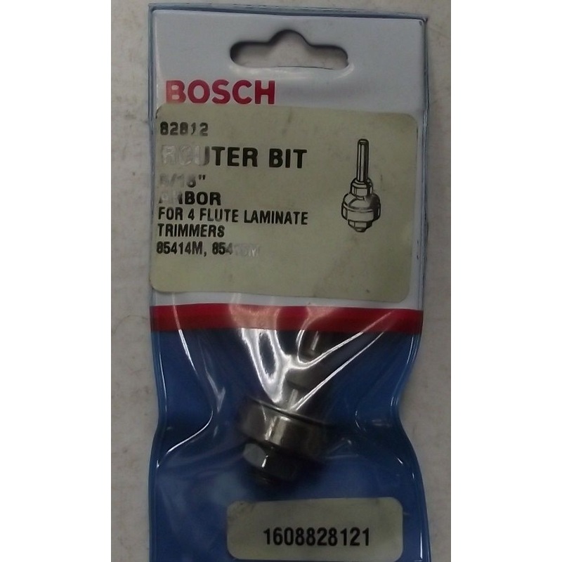 Bosch 82812 5/16" Router Bit Arbor 1/4" Shank USA