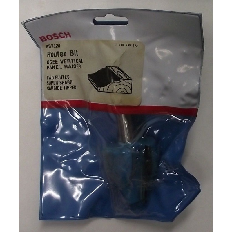 Bosch 85712M 1-3/16" X 1-5/8" Carbide Tip Ogee Vertical Panel Raiser Router Bit