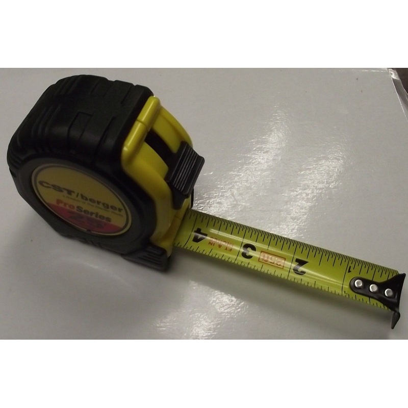 CST/Berger 78-Y258 25' x 1" Pro Series Tape Measure