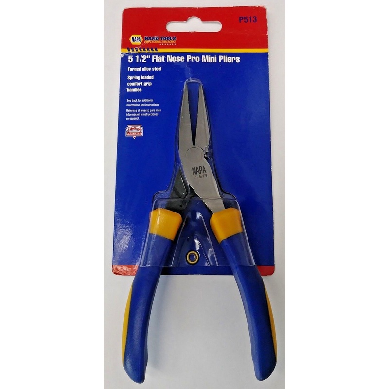 Napa P513 5-1/2" Flat Nose Pro Mini Pliers