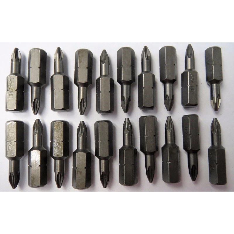 OSG #1 Pozidriv 1" Power Screw Tips 20pcs. Japan OSG#1