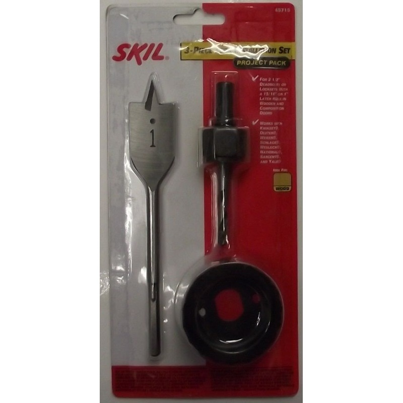 Skil 3pc Lock Installation Set 45715