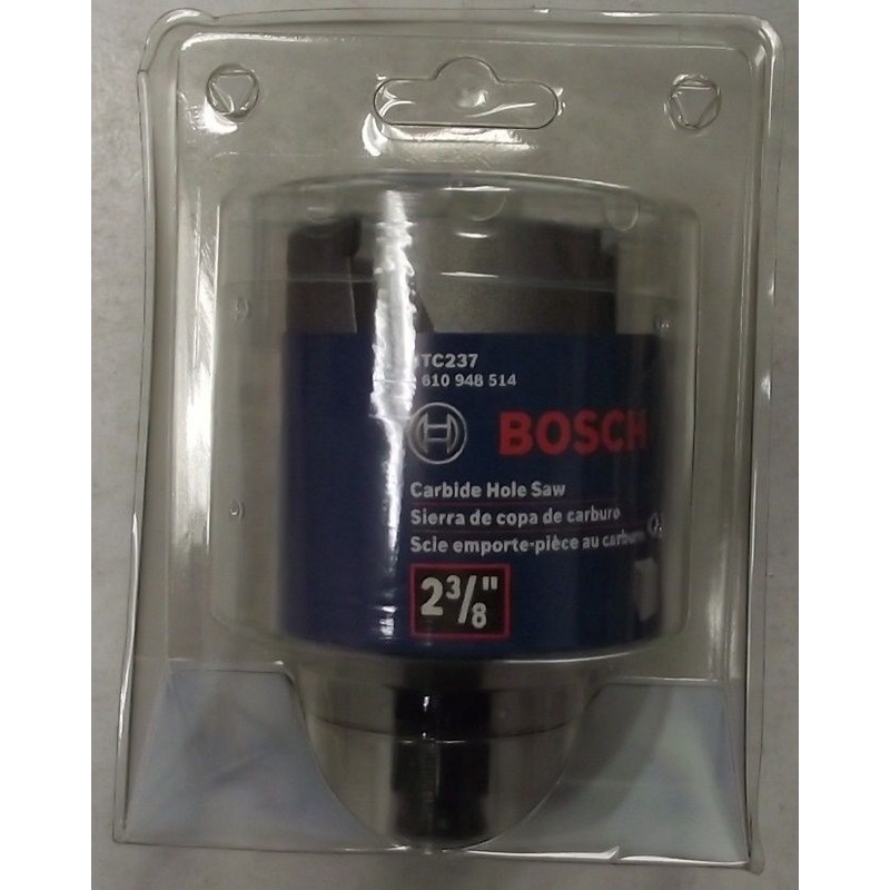 Bosch HTC237 2-3/8 In. MultiConstruction Carbide Hole Saw Germany