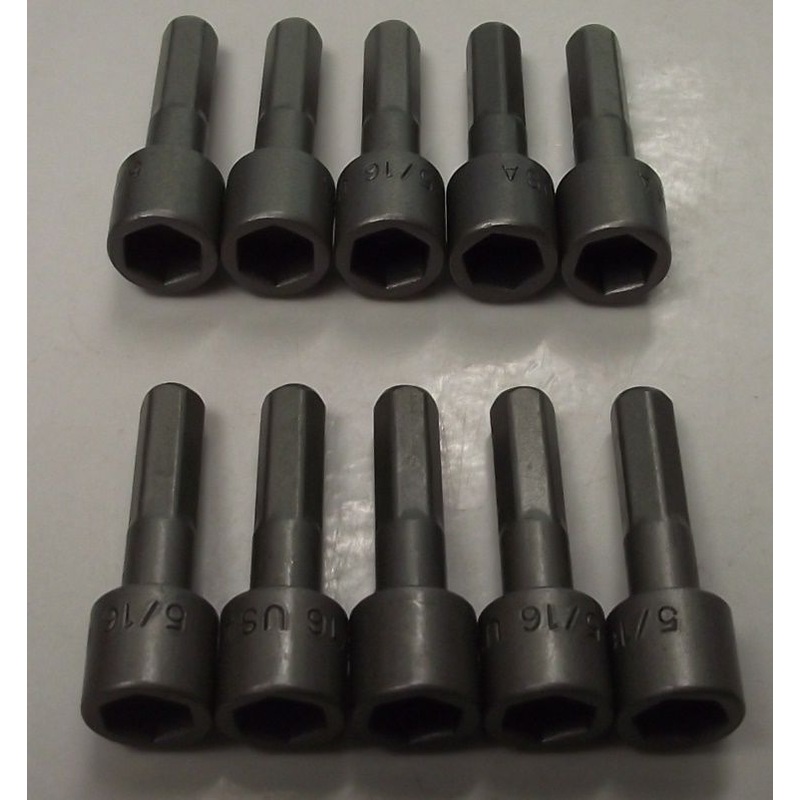 Bosch Va 1609434423 Non Magnetic 5/16" x 1-7/16" Nutsetter 10pcs. USA