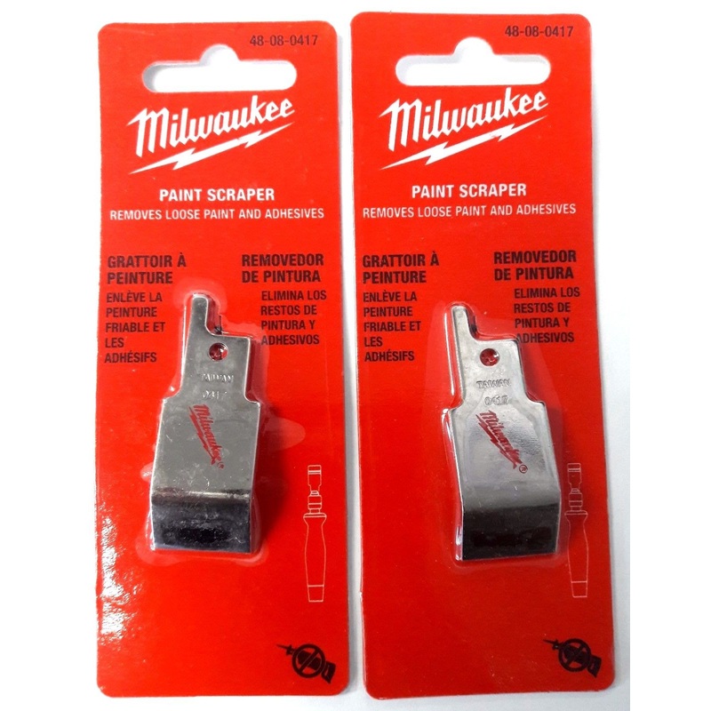 Milwaukee Paint Scraper 48-08-0417 For Job Saw Handle Only 2PCS