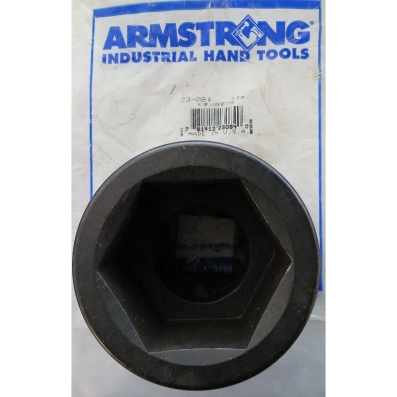 Armstrong 23-084 2-5/8" 6PT 1-1/2" Drive Impact Socket USA