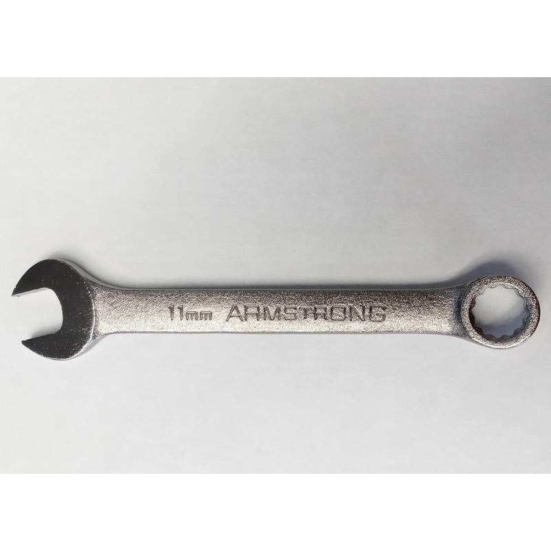 Armstrong S52111 11mm 12 Point Short Satin Combination Wrench USA
