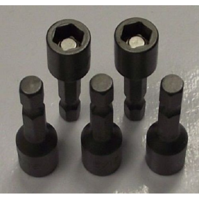 Bosch 2610933492 5/16" x 1-5/8" Magnetic Nutsetter 5pcs.