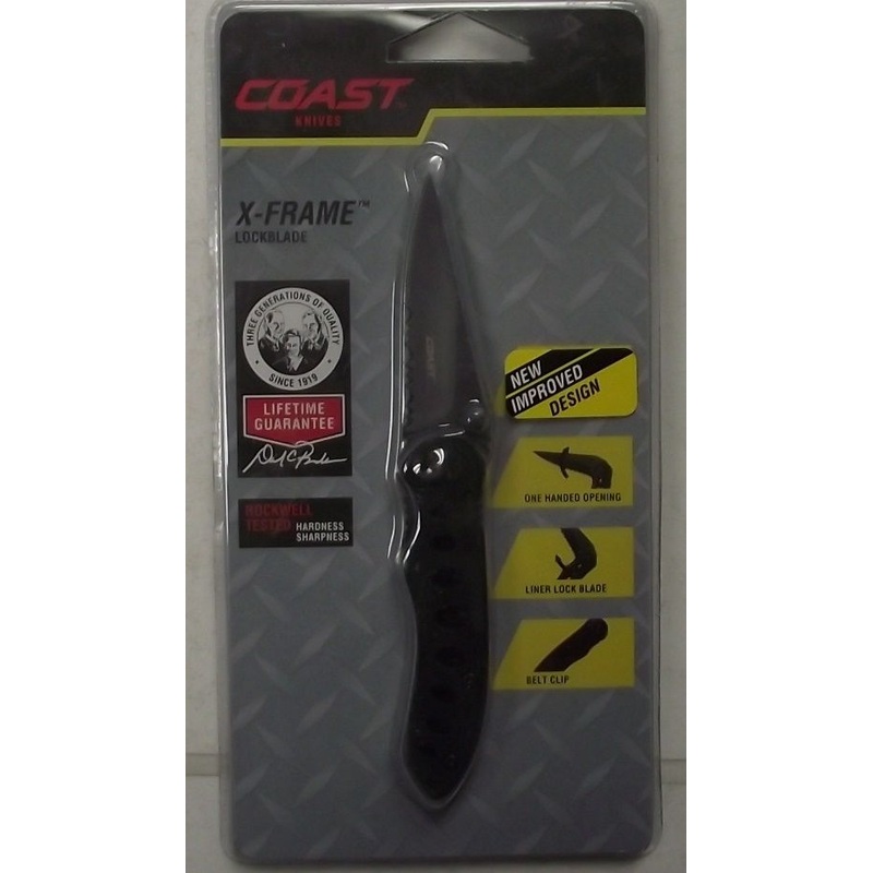 Coast Compact Tactical Knife C20146PLCP 5.75 in Overall