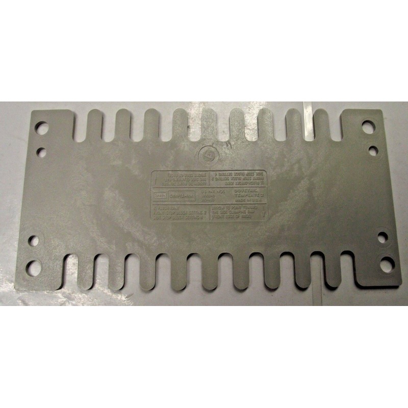 Craftsman 11266 Dovetail Template #2 Router Guide USA 1609443251