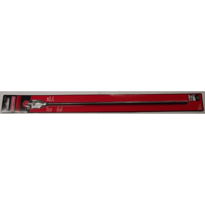 Craftsman 66252 7/8" x 16" Wood Boring Self Feed Spade Bit