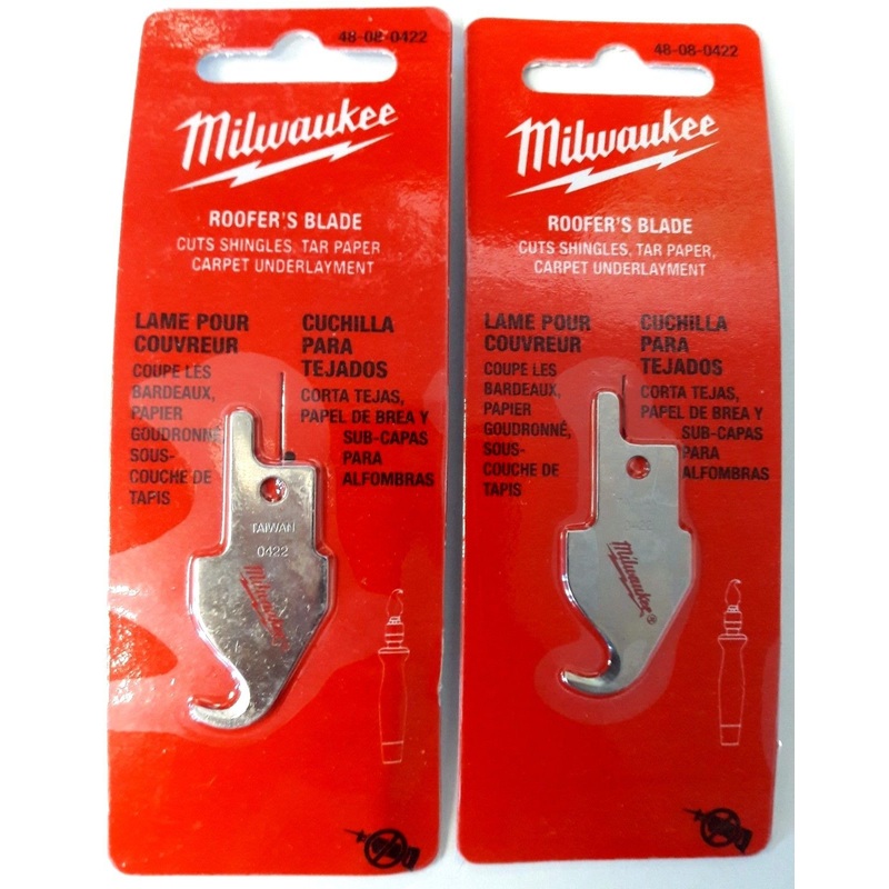 Milwaukee Roofers Blade 48-08-0422 For Job Saw Handle Only 2PCS